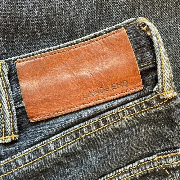 Lands' End Men's Dark Blue Jeans - Picture 4 of 7